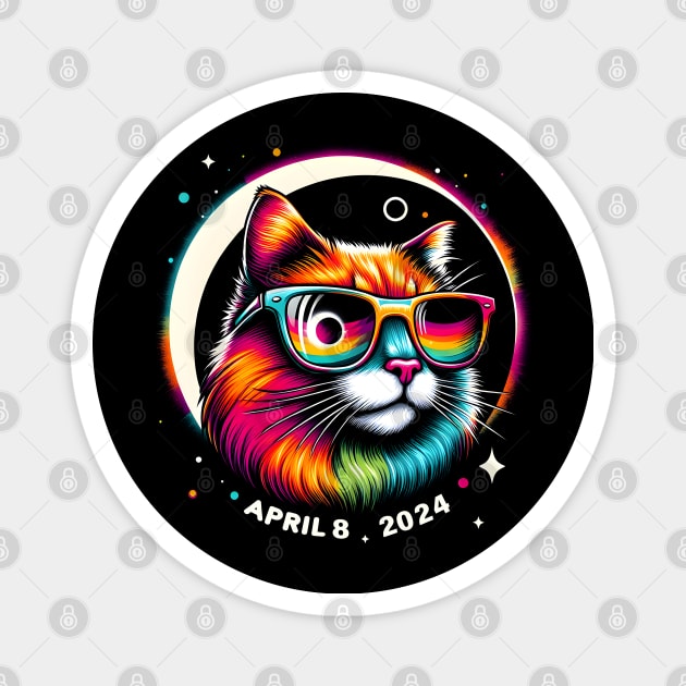 Eclipse Shirt April 8 2024 Magnet by MakerMind8.2